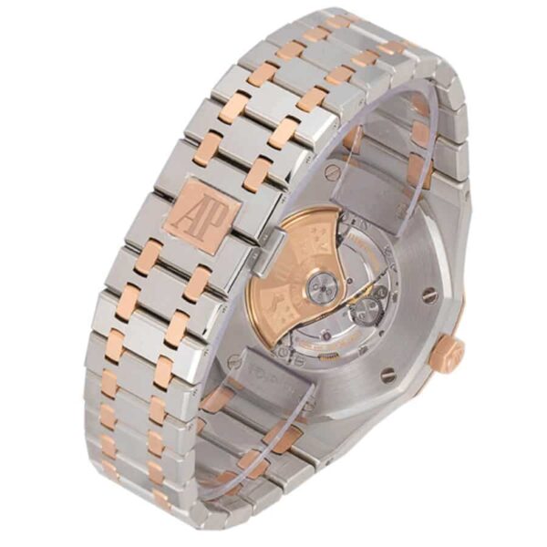 Audemars-Piguet-Royal-Oak-Self-Winding-Two-Tone-Replica-Back.jpg Audemars Piguet Royal Oak 15400SR.OO.1220SR.01 Replica