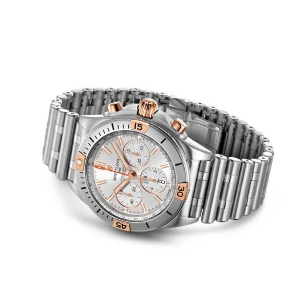 Breitling-White-Dial-Silver-Replica11.webp Breitling White Dial Silver Replica
