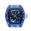 Richard-Mille-35-01-Blue-White-Rubber-Bracelet-Replica-2.webp Richard Mille 35-01 Blue White Rubber Bracelet Replica