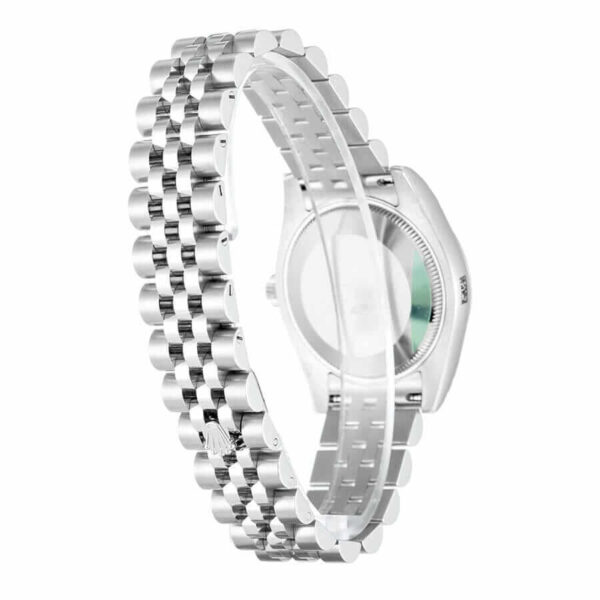 Rolex-Datejust-Blue-Roman-Numeral-Replica-Back.jpg Rolex Datejust 178240-0037 Midsize Blue Steel Replica
