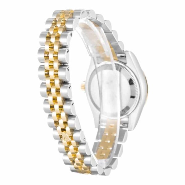 Rolex-Datejust-Champagne-Diamond-Replica-Back.jpg Rolex Datejust Black Diamond Dial Steel Yellow Gold 126303BKDJ Jubilee Replica