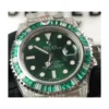 Rolex-Submariner-Hulk-116610LV-Diamond-Green-Dial-Iced-Out-Replica.webp Rolex Submariner Hulk 116610LV Diamond Green Dial Iced Out Replica
