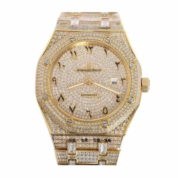audemars-piguet-royal-oak-selfwinding-ap160sf295-yellow-gold-iced-out-diamond-dial-replica.jpg Audemars Piguet Gold Diamond Replica