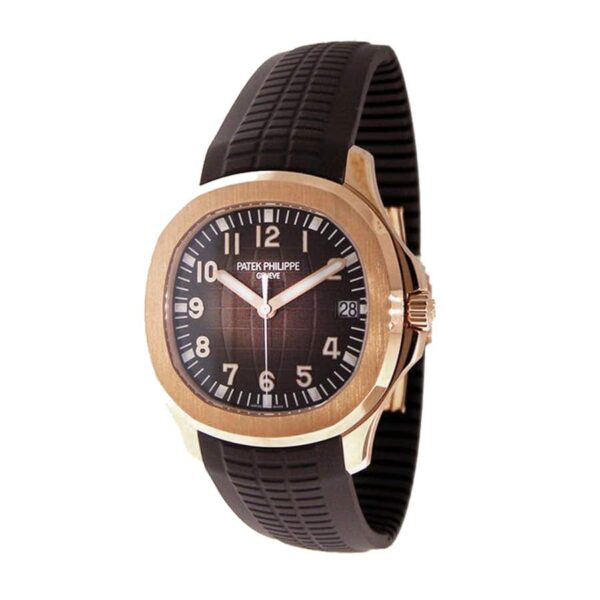 patek-philippe-aquanaut-brown-replica-2.jpg Patek Philippe Gold Brown Strap Replica