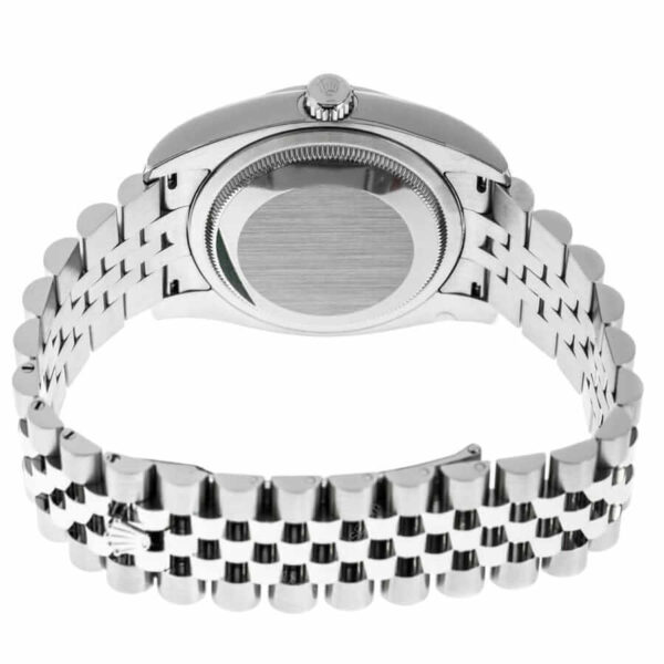 qaq.jpg Rolex Datejust 178384-0017 White Gold Black & Diamond Dial Replica