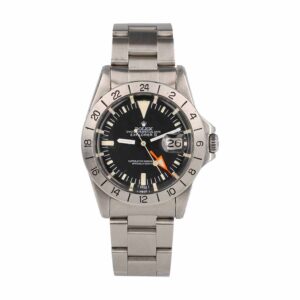 rolex-1655-replica.jpg Rolex Explorer II 1655 (Antique) Black Dial WARO025 Oyster Replica