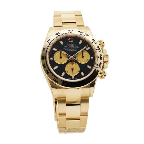 rolex-cosmograph-daytona-yellow-gold-black-dial.jpg Rolex Oyster Daytona Replica