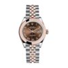 rolex-datejust-28mm-279161-steel-everose-gold-automatic-chocolate-dial.jpg 28mm Women’s Watch Replica