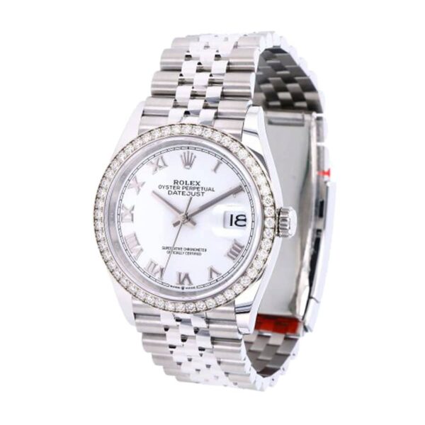 rolex-datejust-36-126284rbr-white-roman-dial.jpg Rolex Datejust 36 126284RBR-0018 White Roman Dial Jubilee Replica