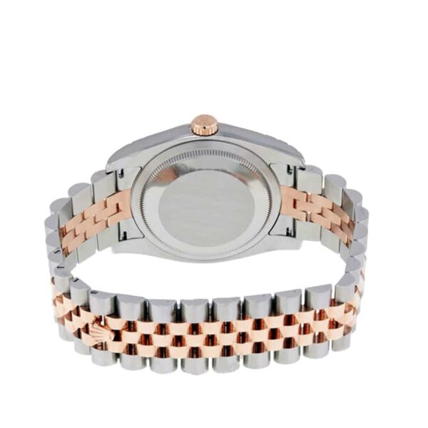 rolex-datejust-36-black-roman-numeral-dial-watch-116231-jubilee-replica-back.jpg Rolex Datejust 278271 Everose Gold Automatic Chocolate Dial Jubilee Replica