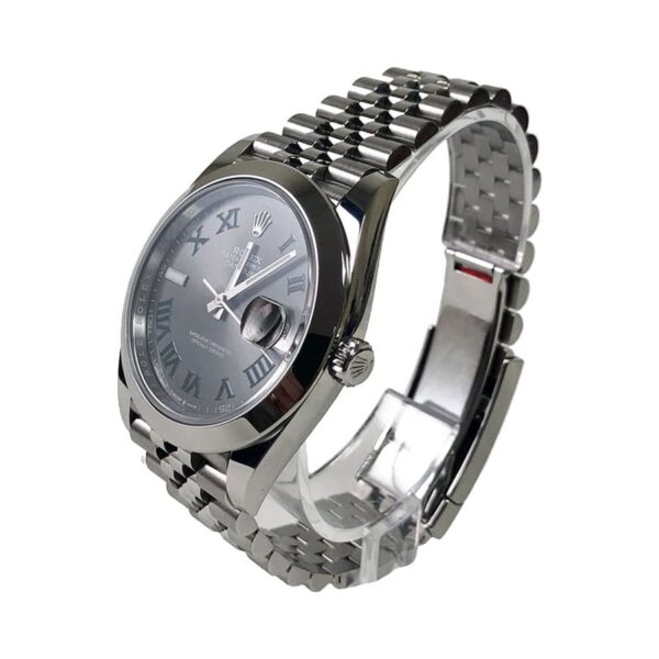 rolex-datejust-ii-perpetual-grey-roman-dial-126300.jpg Rolex Datejust II Perpetual Grey Roman Dial 126300Jubilee Replica