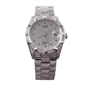 rolex-datejust-white-gold-diamond-dial-iced-out-116624-replica.jpg Rolex Datejust White Gold Diamond Dial Iced out 116624 Replica