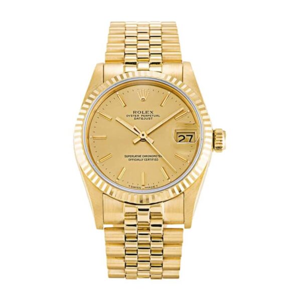 rolex-datejust-yellow-gold-6824.jpg Rolex Datejust Champagne Dial Replica