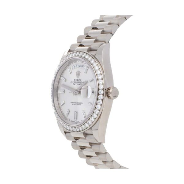 rolex-day-date-228349rbr-kw-stainless-steel-diamonds-sundust-dial-replica.jpg Rolex Day-Date 228349RBR Diamond Bezel Sundust Dial Replica