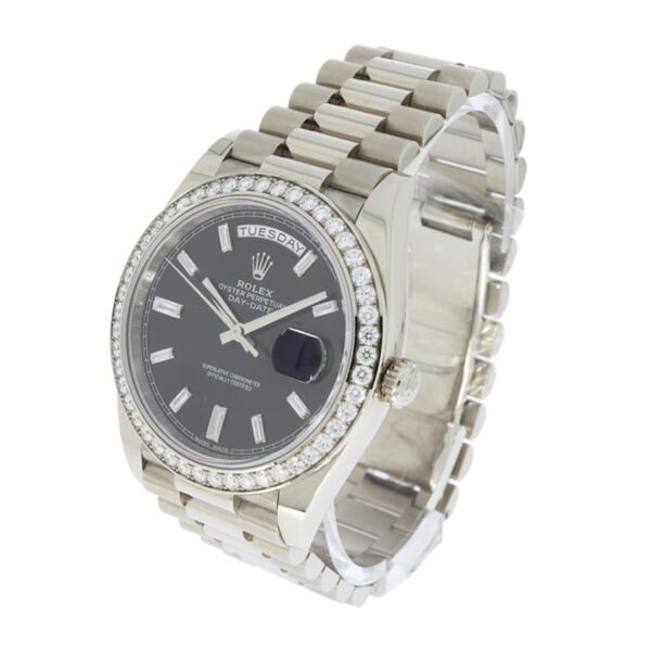rolex-day-date-40-white-gold-diamond-bezel-40mm-watch-228349rbr-replica.jpg Rolex DayDate Black Diamond Replica