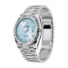 rolex-day-date-blue-grooved-replica-1.jpg Rolex Day Date Ice Blue Grooved Replica