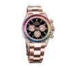 rolex-daytona-cosmograph-rainbow-crystals-bezel-black-dial-116519.jpg Rolex Daytona Cosmograph 116519 Rainbow & Black Dial Replica