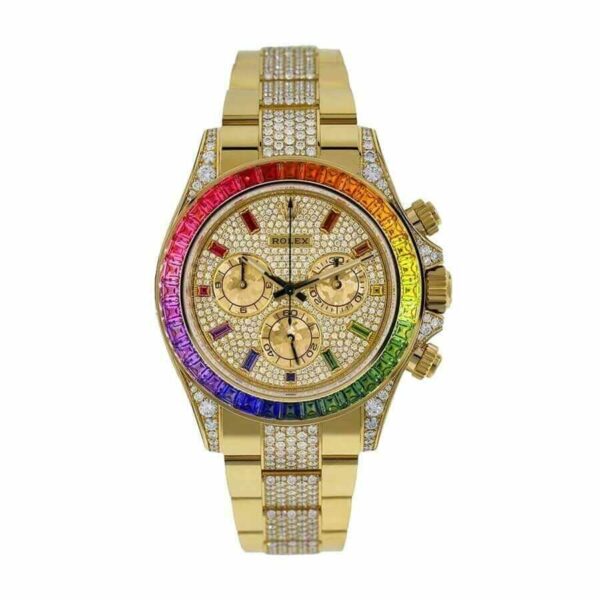 rolex-daytona-diamond-rainbow-edition-yellow-gold-116595rbow-iced-out-replica-1.jpg Rolex Daytona Rainbow Replica