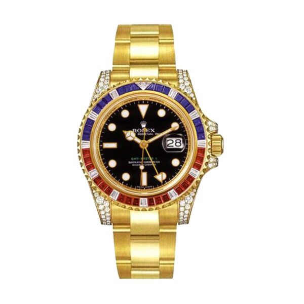 rolex-gmt-master-ii-116718ln-haribo-diamonds-automatic-replica.jpg Rolex GMT-Master II Haribo Gold Replica