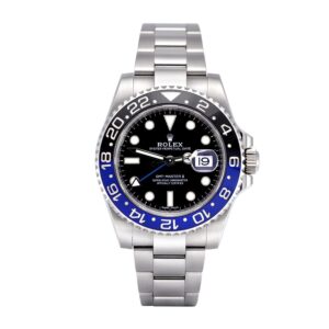 rolex-gmt-master-ii-black-dial-stainless-steel-mens-watch-116710blnr.jpg Rolex GMT-Master II Black Dial Batman Bezel 116710BLNR Oyster Replica