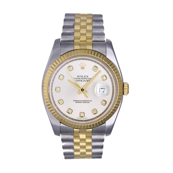rolex-jubilee-datejust-116233-36mm-steel-automatic-champagne-dial-replica.jpg Rolex Datejust 16233 Steel Gold Mother of Pearl Replica