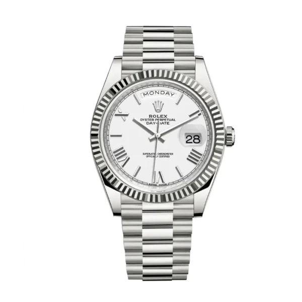 rolex-rhodium-silver-replica-1.webp Rolex Day-Date II 218239 Grey Roman Dial Replica