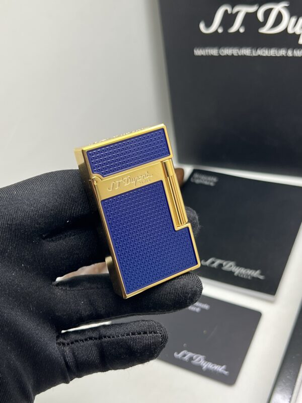 13404463151157766 S.T.Dupont Chinese Lacquer Electroplated Palladium Gas Lighter Replica
