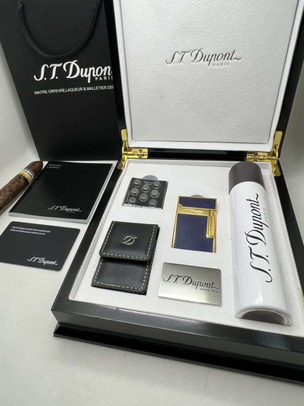 13404463159615889 S.T.Dupont Chinese Lacquer Electroplated Palladium Gas Lighter Replica