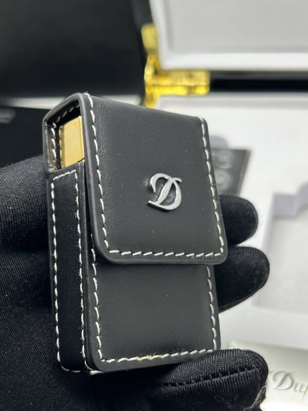 13404463161498366 S.T.Dupont Chinese Lacquer Electroplated Palladium Gas Lighter Replica