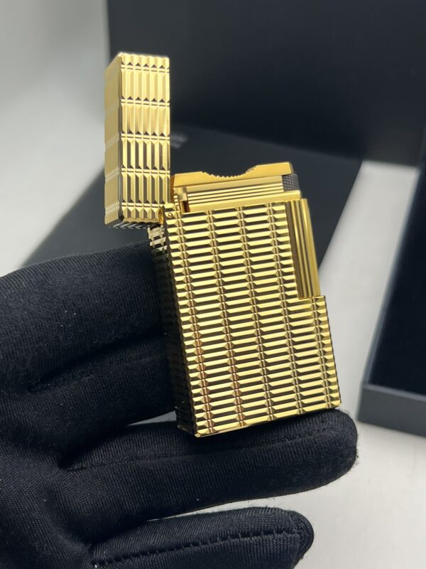 Gold S.T.Dupont L2 Limited Edition Chinese Lacquer Replica Lighter