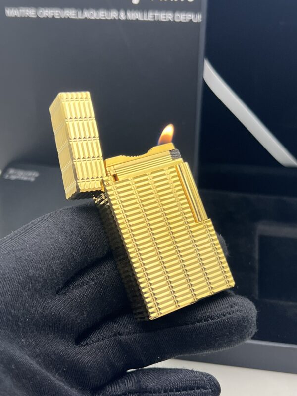 Gold S.T.Dupont L2 Limited Edition Chinese Lacquer Replica Lighter