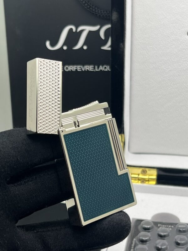 13404473545311688 S.T.Dupont Guilloché Craft Ice Wine Stone Limited EditionLighter Replica