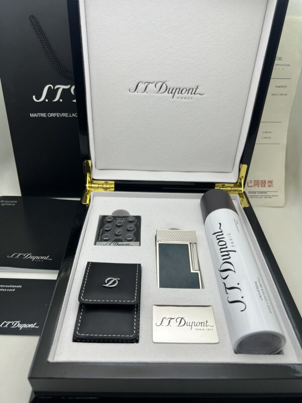 13404473551493228 S.T.Dupont Guilloché Craft Ice Wine Stone Limited EditionLighter Replica