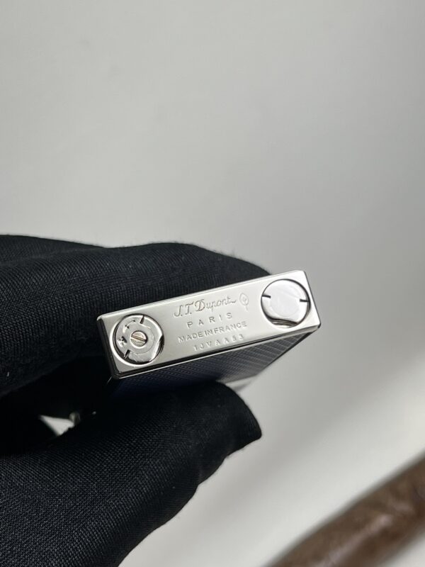 13404473946172737 Silver S.T.Dupont Chinese Lacquer Electroplated Palladium Gas Lighter Replica