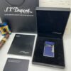 13404473949714849 Silver S.T.Dupont Chinese Lacquer Electroplated Palladium Gas Lighter Replica
