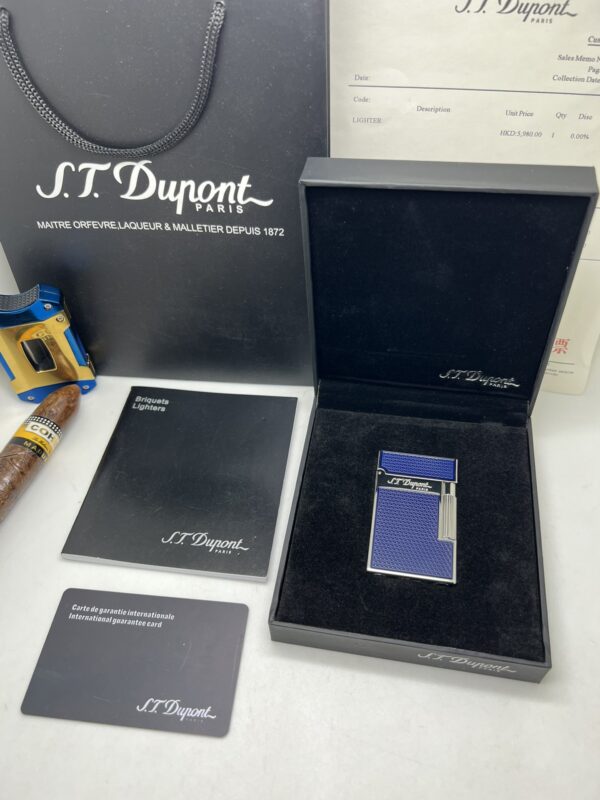 13404473949714849 Silver S.T.Dupont Chinese Lacquer Electroplated Palladium Gas Lighter Replica