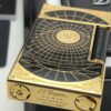 13404474392126817 S.T.Dupont Chinese Lacquer Palladium-Plated Star Compass Limited Edition Langsheng Inflatable Boutique Lighter 16151