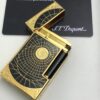 13404474400330821 S.T.Dupont Chinese Lacquer Palladium-Plated Star Compass Limited Edition Langsheng Inflatable Boutique Lighter 16151