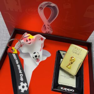 13404819330788225 2022 Qatar World Cup Zippo Limited Edition Windproof Gas Lighter Replica