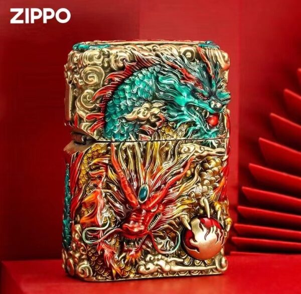 ZIPPO Pure Copper Kerosene Windproof Lighter Replica