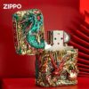 ZIPPO Pure Copper Kerosene Windproof Lighter Replica
