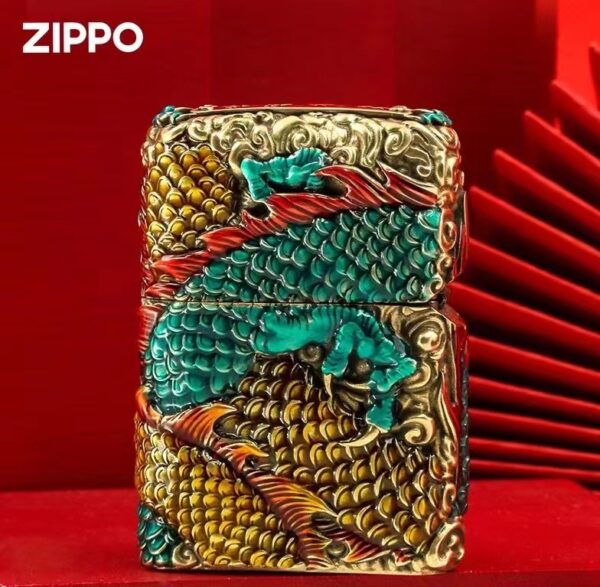 ZIPPO Pure Copper Kerosene Windproof Lighter Replica