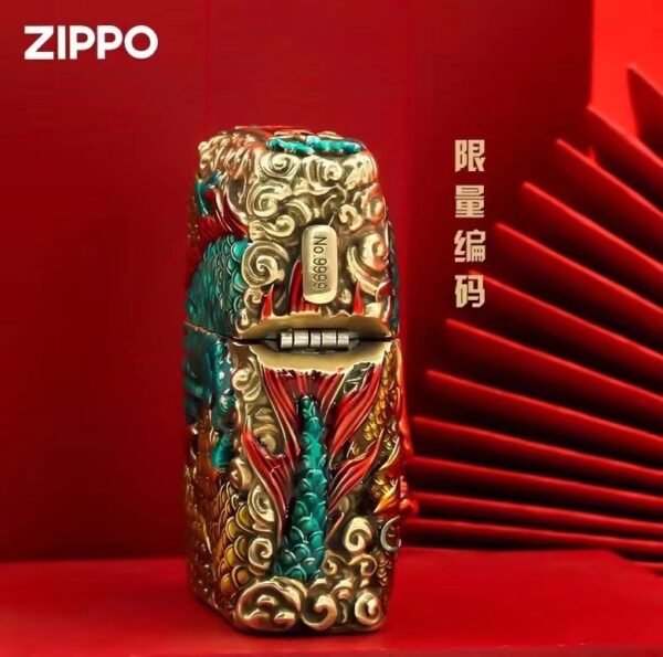 ZIPPO Pure Copper Kerosene Windproof Lighter Replica