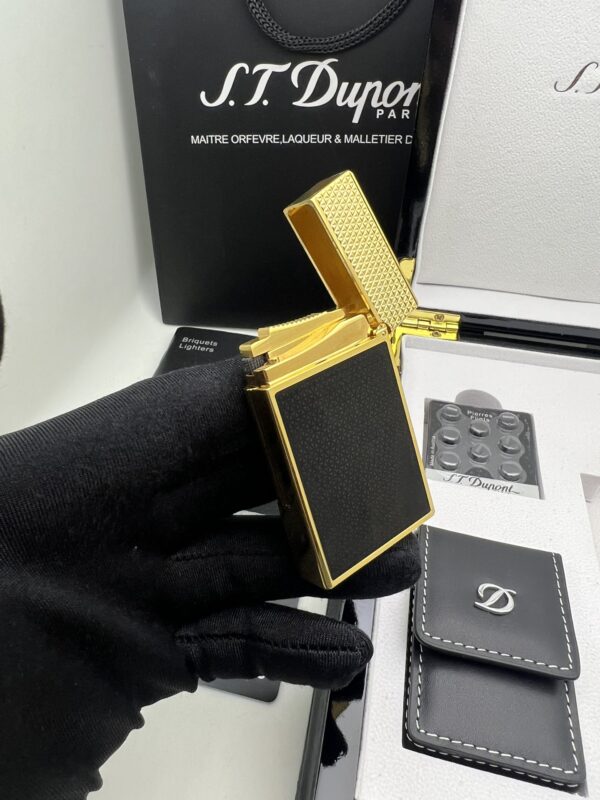 13405063655983924 S.T.Dupont Guilloché Craft Ice Wine Stone Limited Edition Inflatable Boutique Lighter Replica