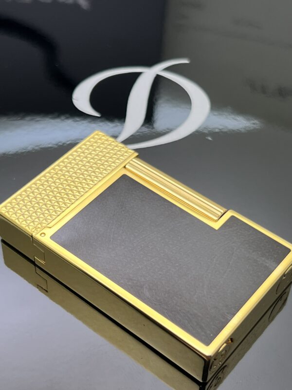 13405063661699493 S.T.Dupont Guilloché Craft Ice Wine Stone Limited Edition Inflatable Boutique Lighter Replica