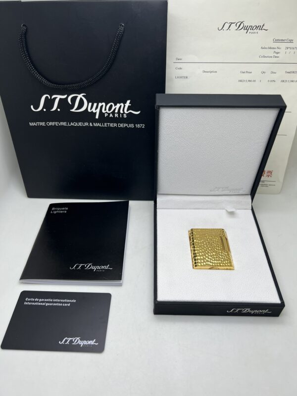 13405078024837169 S.T.Dupont L2 Limited Edition Hand-Engraved Inflatable Lighter