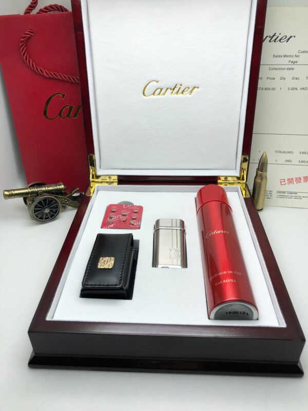 13405083064777897 Cartier Boutique Refillable Lighter Set