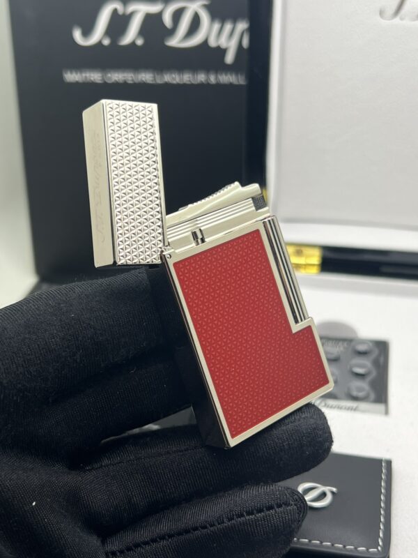 13405684272414189 S.T.Dupont Limited Edition Guilloche Icewine Lighter