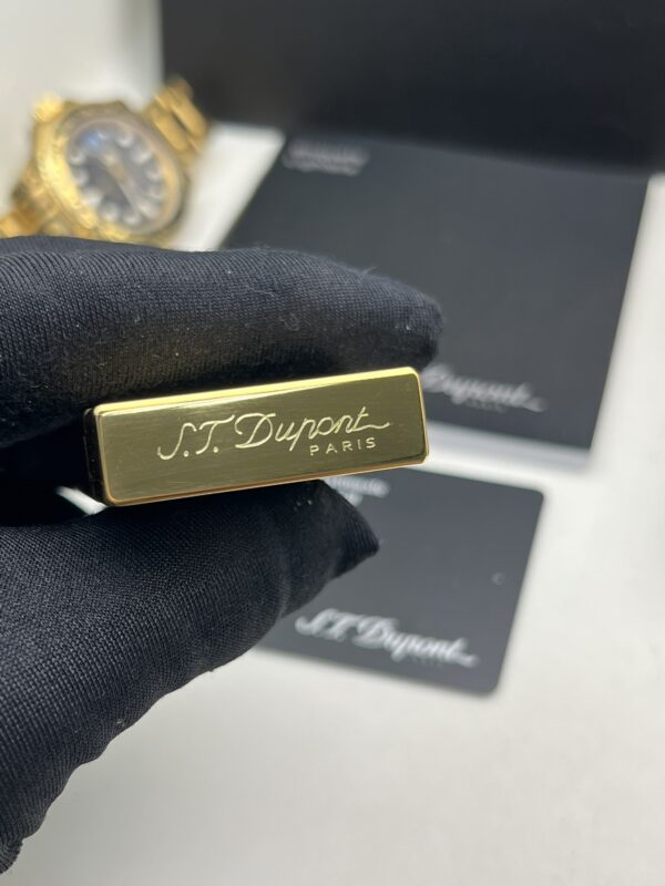 13405684596908577 S.T. Dupont Limited Edition Guilloche Flintstone Refillable Lighter