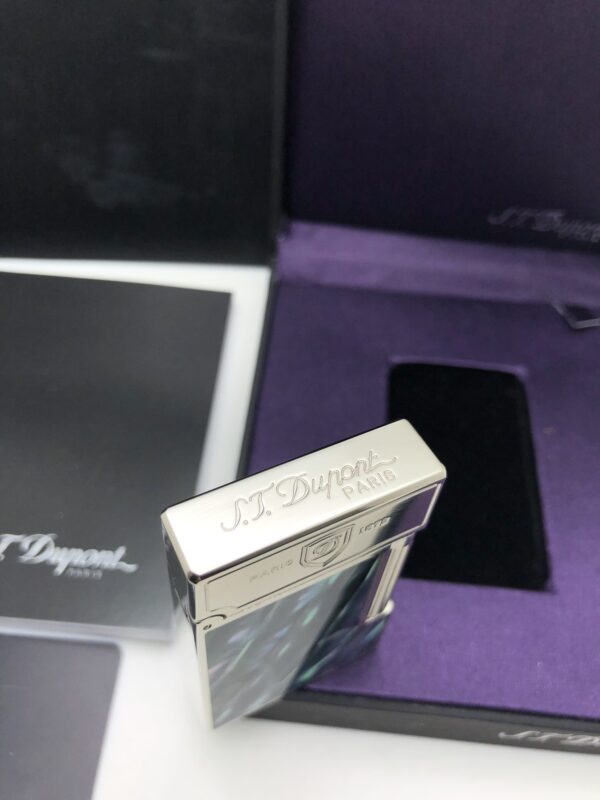 13405685237302909 S.T.Dupont Limited Edition Natural Shell Inlaid Lighter